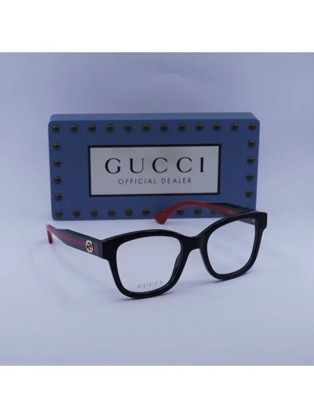 Gucci GG1863O 001 Eyeglasses Black 51mm Square Frame